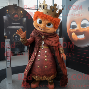 Rust Queen mascot costume...