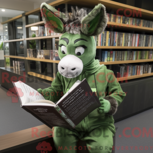 Forest Green Donkey maskot...