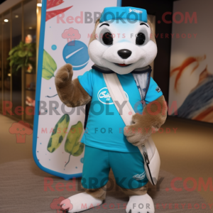 Personnage mascotte Cyan...