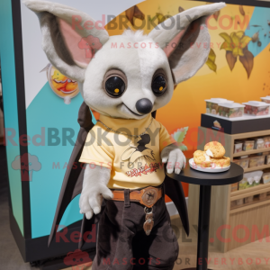 Tan Fruit Bat maskot...