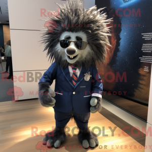Navy Porcupine maskot...