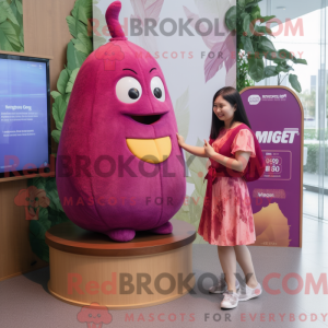 Magenta Mango maskot...