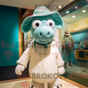 Turquoise Merino Sheep...
