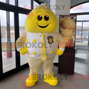 Citrongul chokolade maskot...