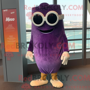 Purple Clam Chowder mascot...