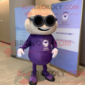 Purple Clam Chowder mascot...