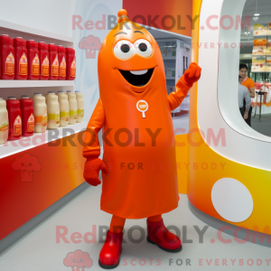 Orange Bottle Of Ketchup...