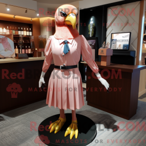 Figura de máscara de águia...