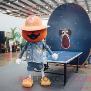 Peach Ping Pong Table...