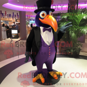 Purple Toucan mascot...