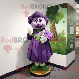 Grape maskot kostume...