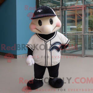Cream Killer Whale mascot...