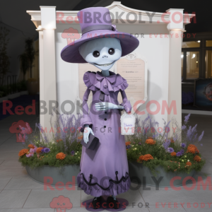 Lavendel kirkegård maskot...