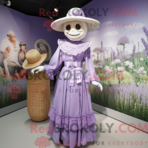 Lavendel kirkegård maskot...