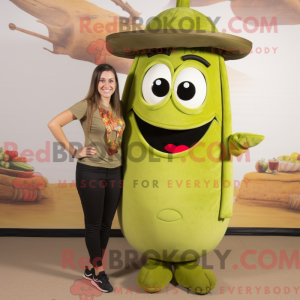 Olive Fajitas mascot...