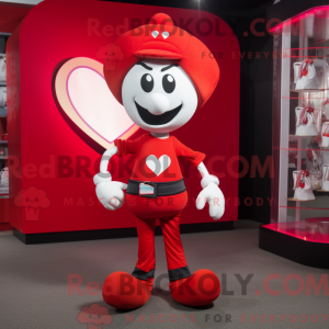 Maskottchenkostüm Red Heart...