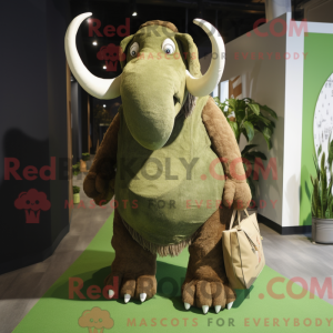Olive Mammoth maskot...