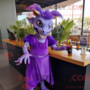 Lilla Chupacabra maskot...