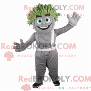 Gray Pesto Pasta mascot...