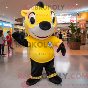 Yellow Killer Whale mascot...