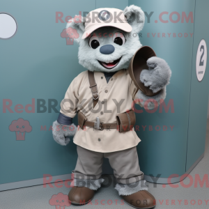 Mascotte de personnage de...