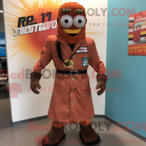 Rust Doctor mascot costume...