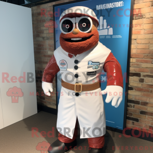 Postava maskota Rust Doctor...