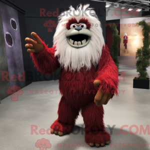 Costume de mascotte de Yeti...