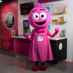 Magenta But maskot...