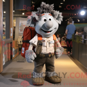 Grey Shepard S Pie maskot...