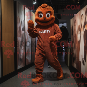 Rust Candy mascot costume...