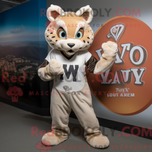 Costume de mascotte de Lynx...