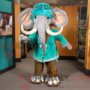 Figura de máscara de mamute...