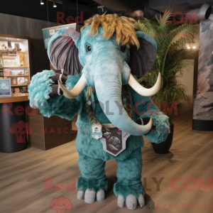 Disfraz de mascota Teal...