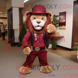 Postava maskota Maroon...