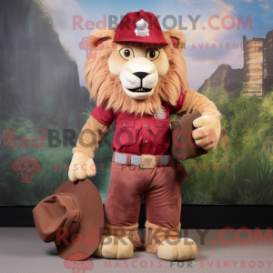 Costume de mascotte de Lion...