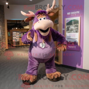 Lilla Moose maskot kostume...