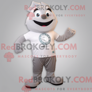 Silver Wrist Watch mascot...