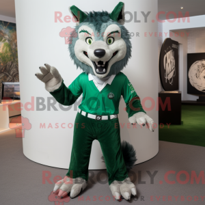 Máscara Forest Green Wolf...