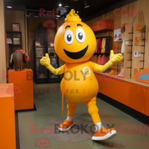 Yellow Orange mascot...
