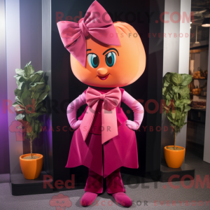 Magenta Abrikos maskot...