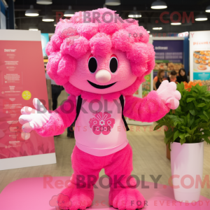 Pink Cauliflower mascot...