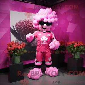 Pink Cauliflower mascot...