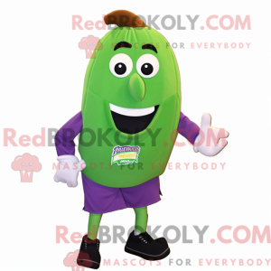 Green Eggplant mascot...