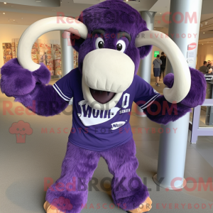 Lilla Mammoth maskot...