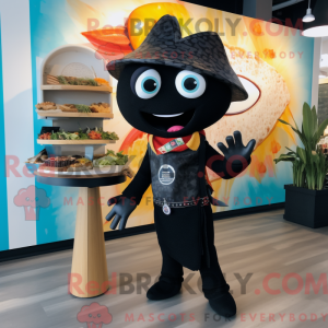 Maskottchenkostüm Black...
