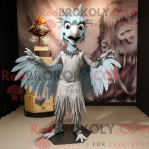 Silver Archeopteryx mascot...
