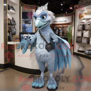Sølv Archeopteryx maskot...