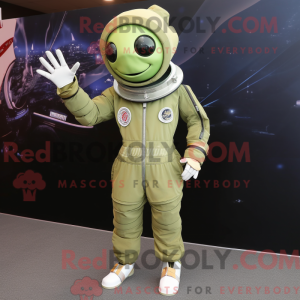 Olive Astronaut mascot...