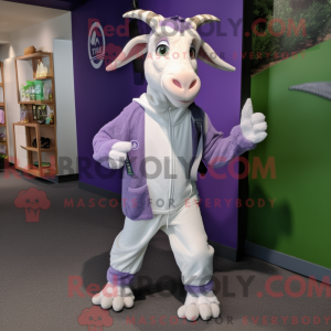 Lavender Goat mascotte...